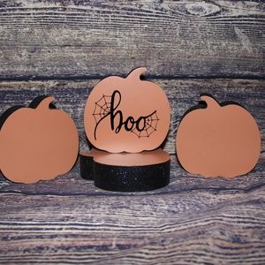 Wooden Pumpkin Home Decor
